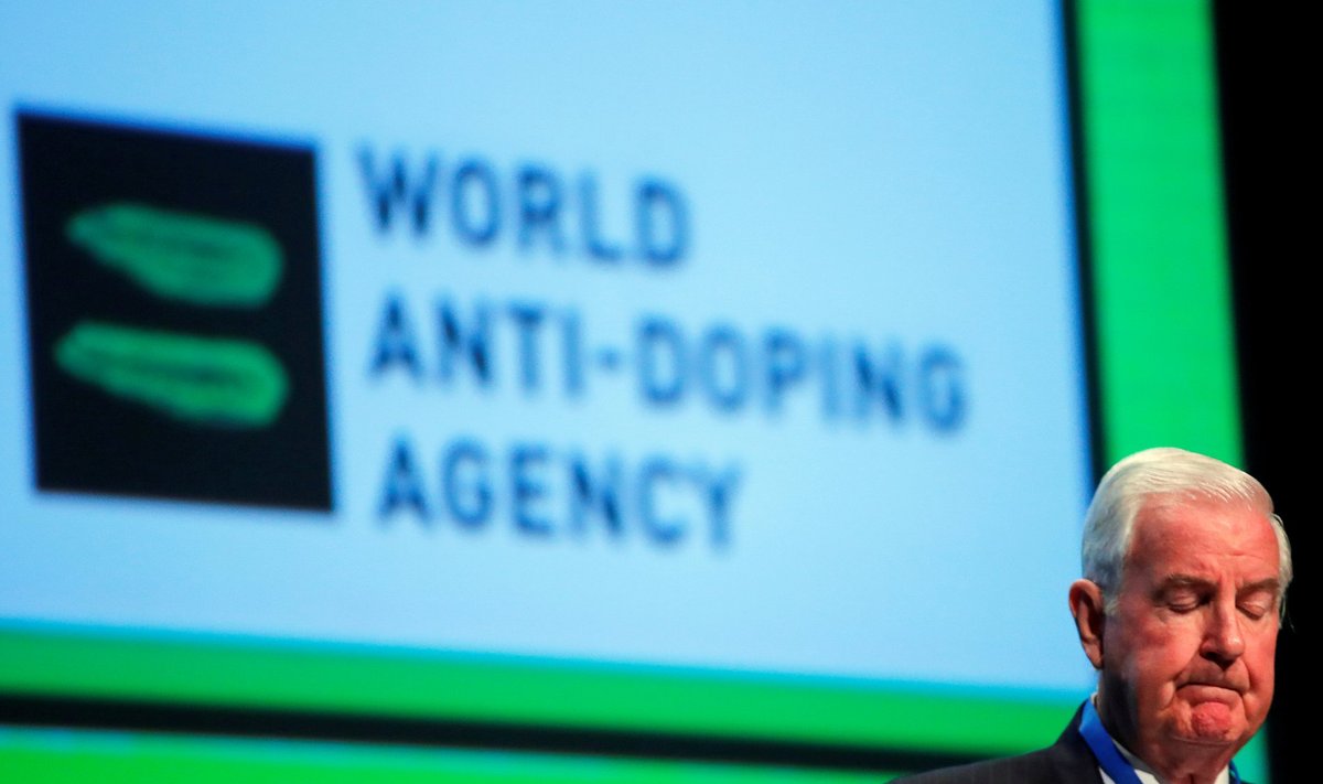 FILE PHOTO: Reedie, President of the WADA attends the WADA Symposium in Ecublens