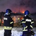 VIDEO ja FOTOD | Viljandimaal põleb taluhoone lahtise leegiga