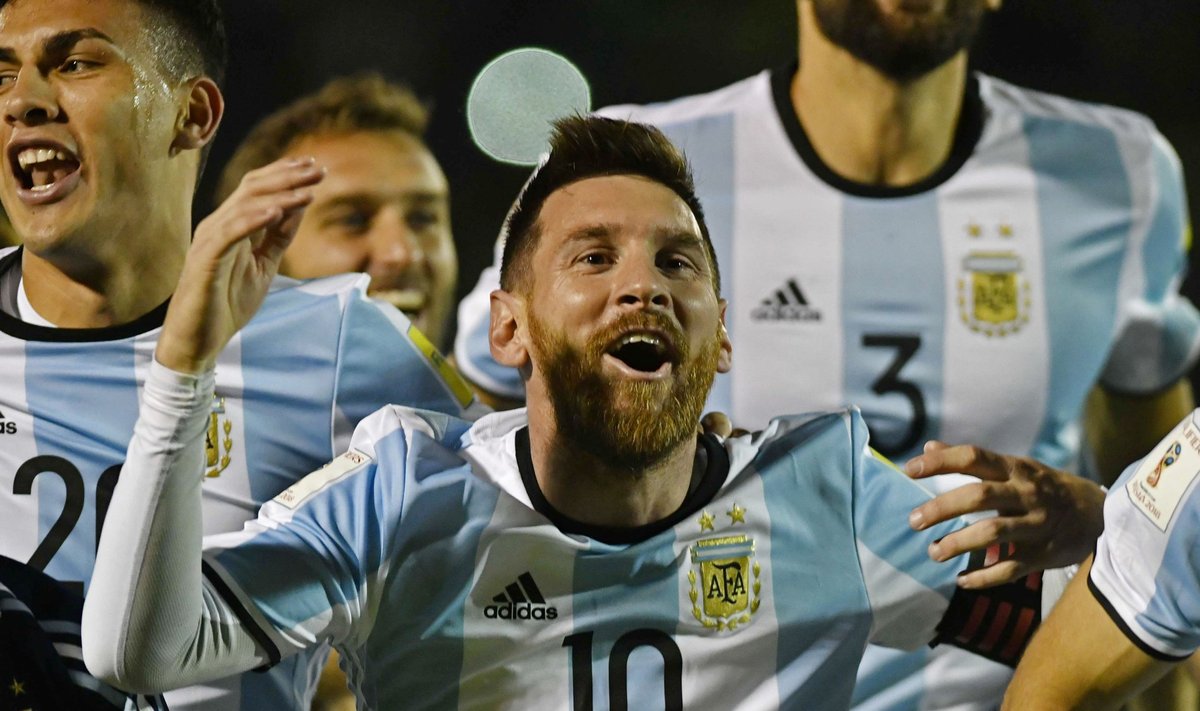 Lionel Messi maagia viis Argentina MM-ile.