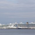 ФОТО DELFI: В Таллинн прибыл один из самых больших круизных лайнеров в мире