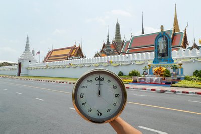 Wat Phra Si Rattana Satsadaram (Smaragdse Buddha Tempel, ka Suur Palee), Bangkok, Tai