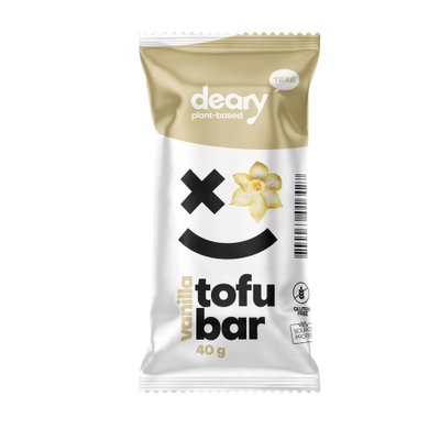 Глазированный ванильный батончик из тофу предприятия Tere AS Deary.
