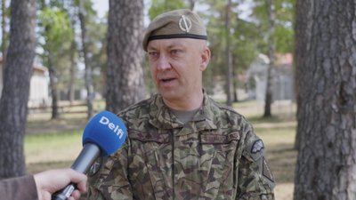 „Meie jaoks on koostöö liitlastega kõige tähtsam,“ rõhutas Läti eFP mehhaniseeritud jalabrigaadi ülem kolonel Sandris Gaugers.