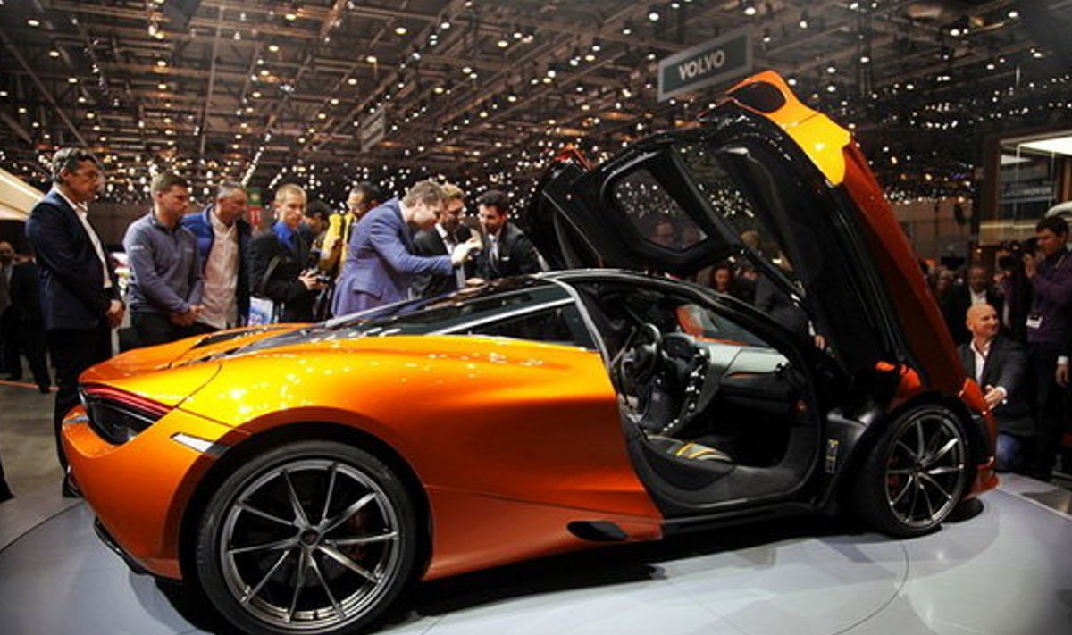 McLaren esitleb Genfis mudelit 720S