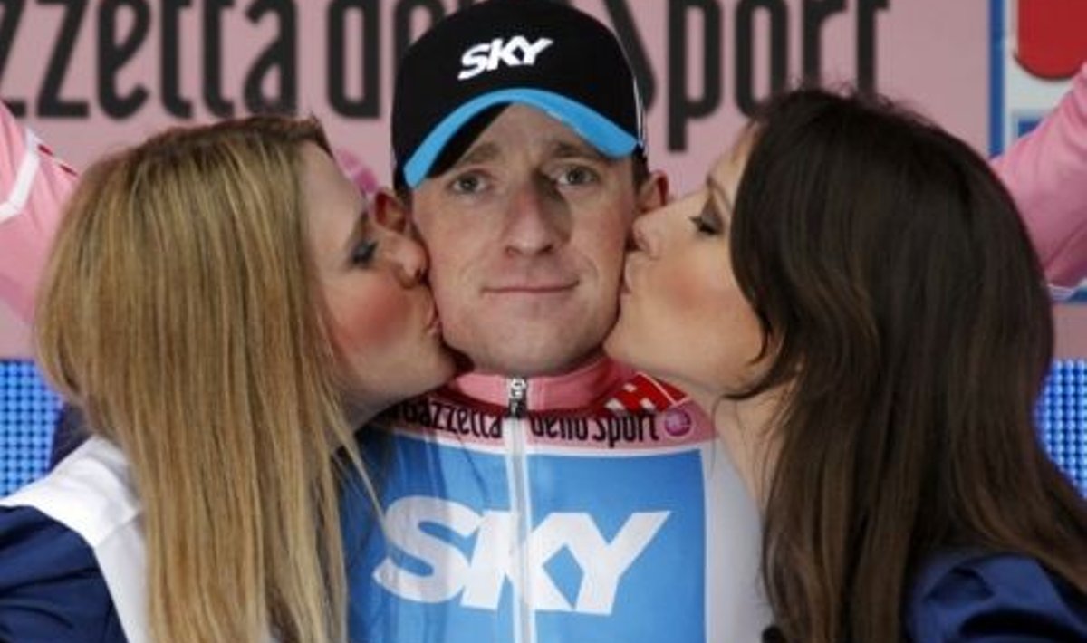 Bradley Wiggins, Giro d`Italia liider, jalgratas