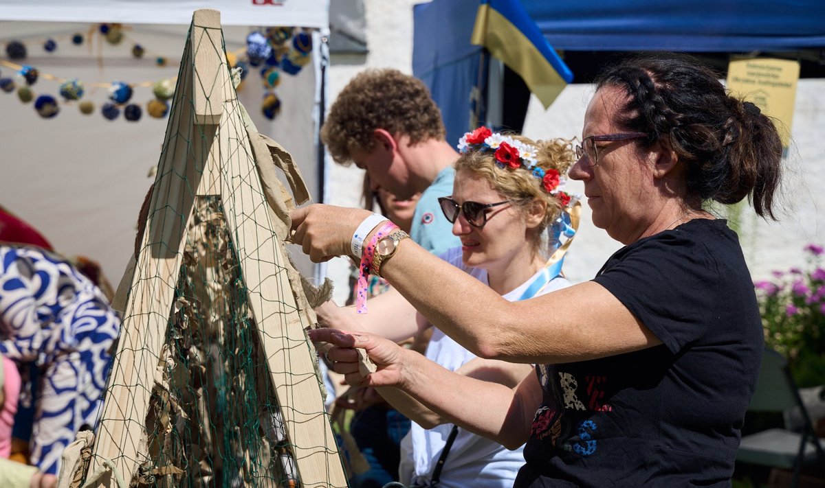 Varjevõrkude punujad Viljandi Pärimusmuusika Festivalil