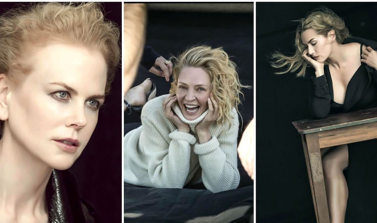 Nicole Kidman, Uma Thurman ja Kate Winslet