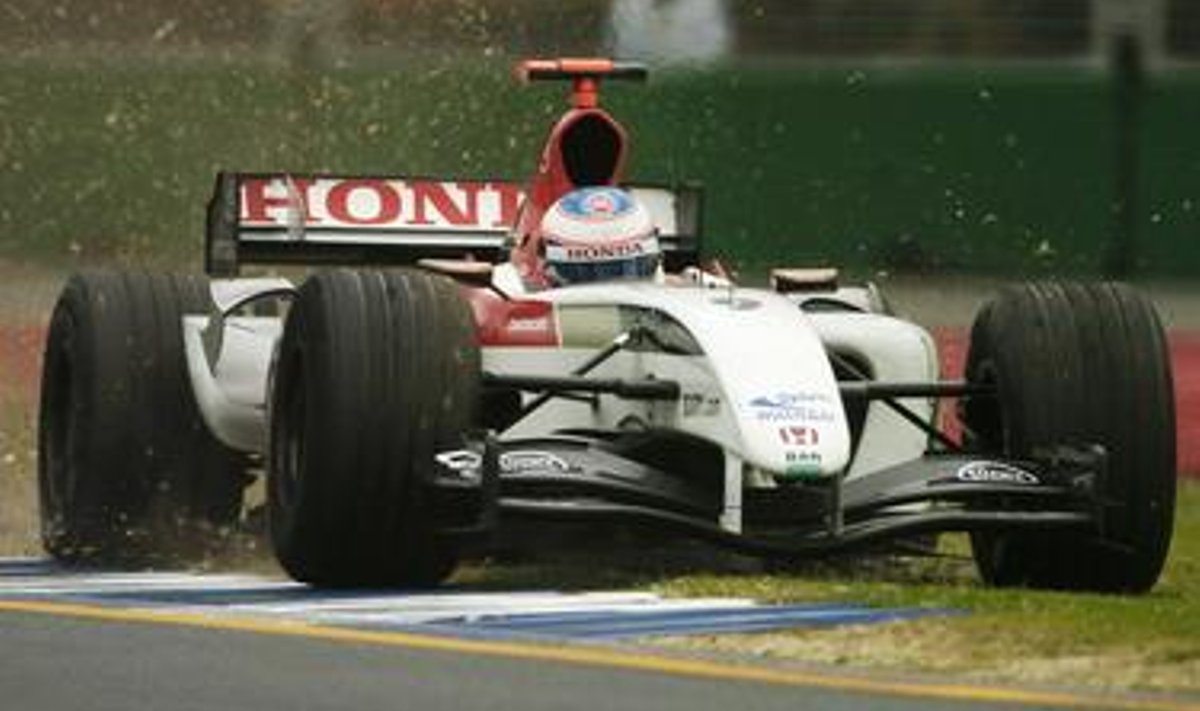 Jenson Button Austraalia GP-l