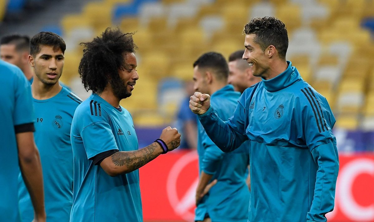 Marcelo ja Cristiano Ronaldo