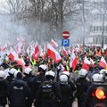 Poola valitsus süüdistas huligaane põllumeeste meeleavaldustel vägivallatsemises