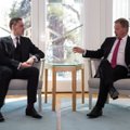 ФОТО: Рыйвас встретился с президентом Финляндии Саули Нийнистё