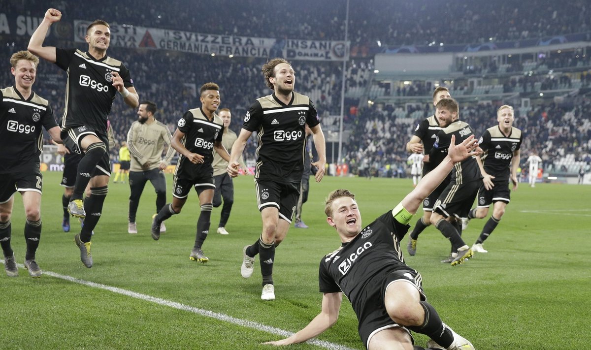 Amsterdami Ajaxi noored staarid vallutavad Euroopat.