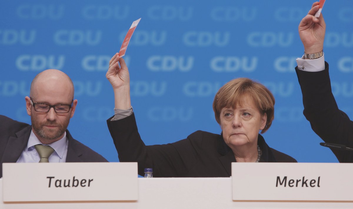 Kaader filmist “Angela Merkel: ootamatu”.
