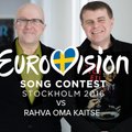 KULDSUUD PLATSIS: "Rahva Oma Kaitse" ehk Juur ja Kivirähk loobivad täna Eurovisioni poolfinaali saateks taas mahlaseid kommentaare!