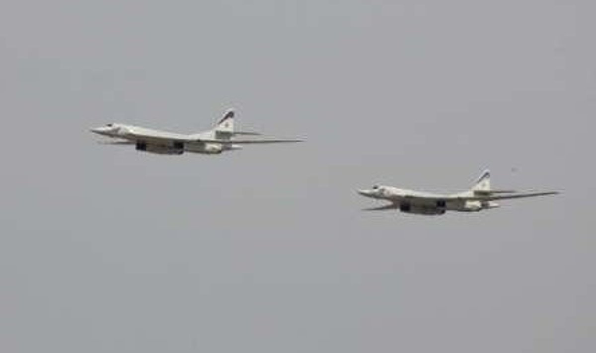 Vene pommituslennukid Tu-160.