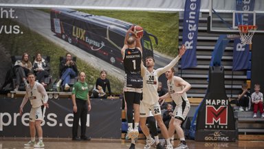 FOTOD | Rosenthali kaugvise tõi Tartu Ülikoolile poolfinaali avamängus Pärnu vastu raske võidu