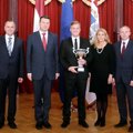 Tanel Laanmäe käis Riias Läti presidendilt auhinda vastu võtmas