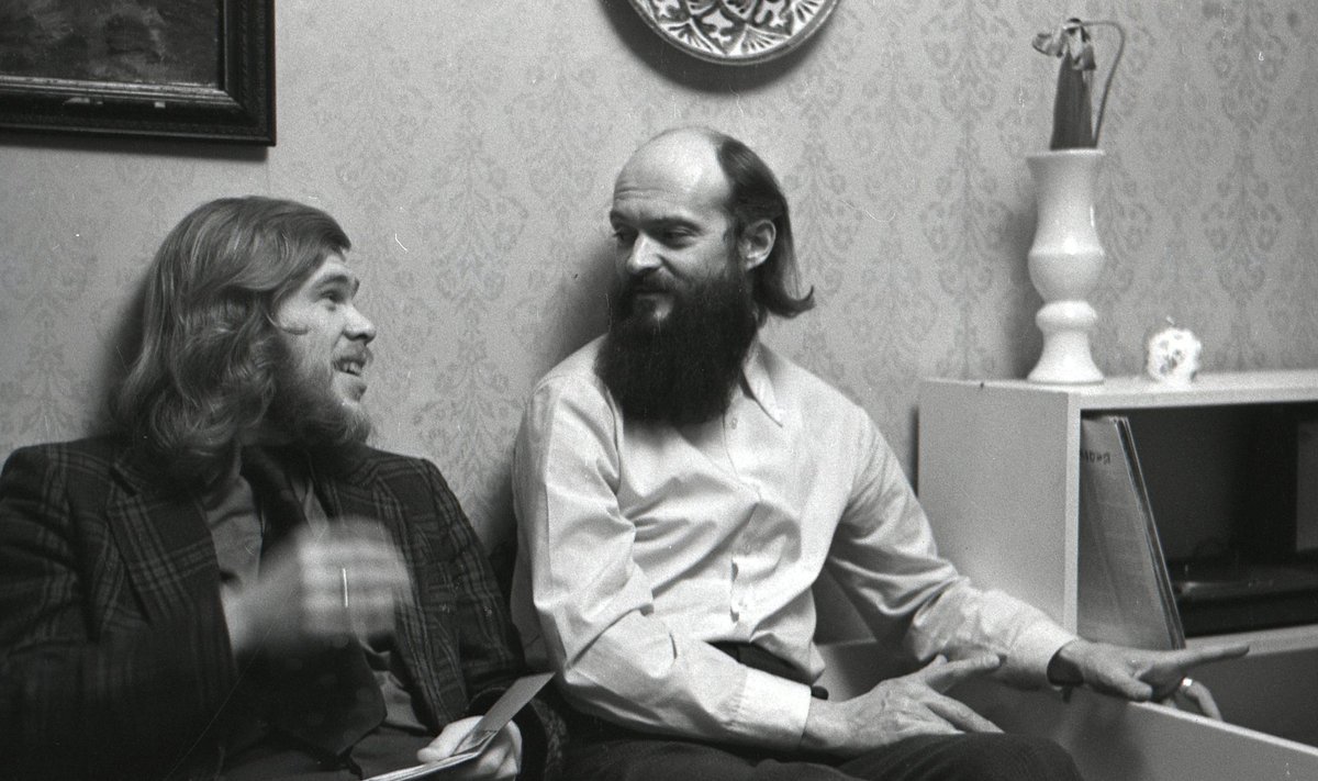 Arvo Pärt ja Andres Mustonen 1978. aastal