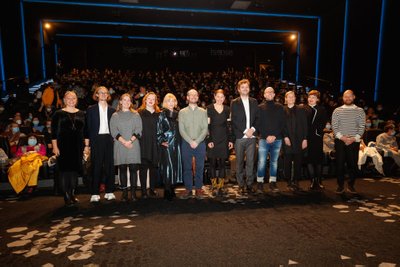  Авторы фильма на премьере в Таллинне 