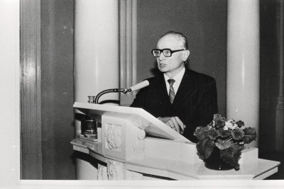 PROFESSOR-SPIOON: Juhan Tuldava oli kauaaegne Nõukogude spioon, aga ka Tartu ülikooli professor, kes tegeles keelestatistikaga. Foto aastast 1985.