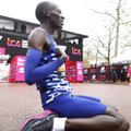 Ülikiire jooks: Londoni maratonil ohustati maailmarekordit