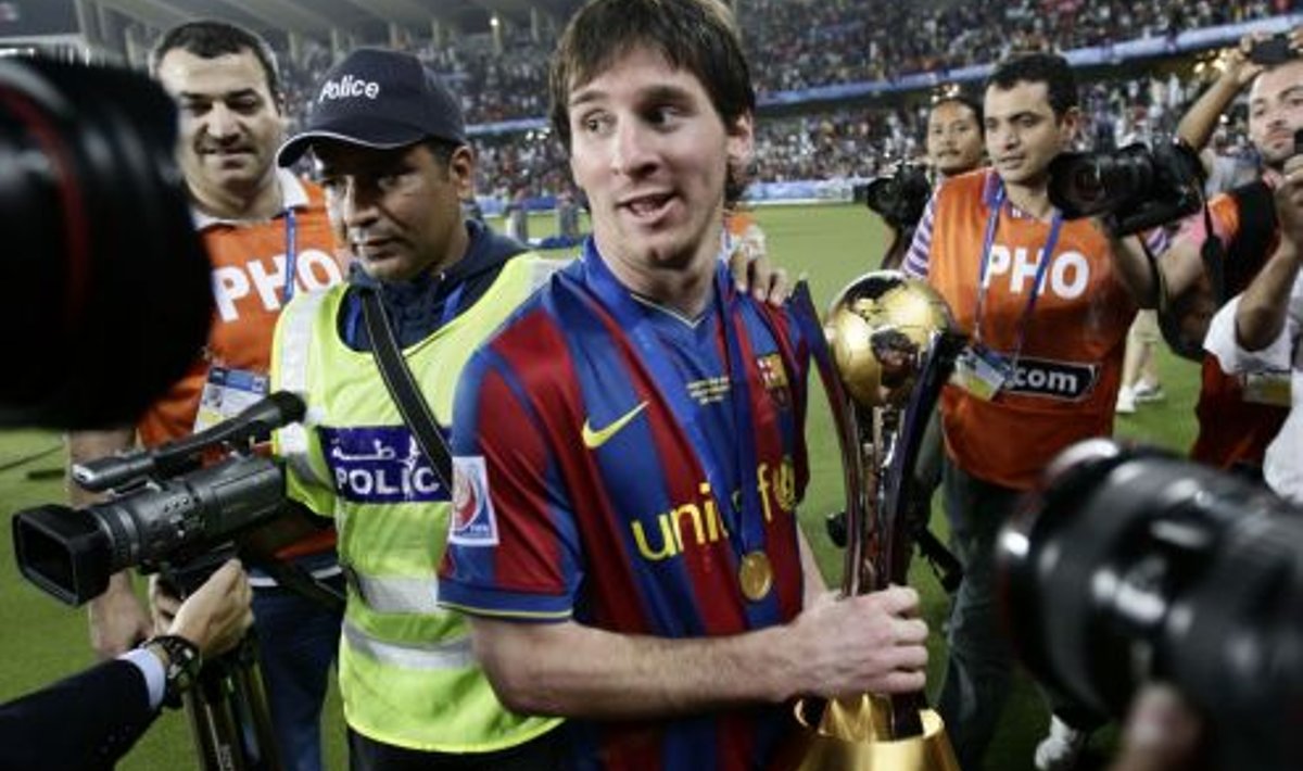 Lionel Messi klubide MMi karikaga