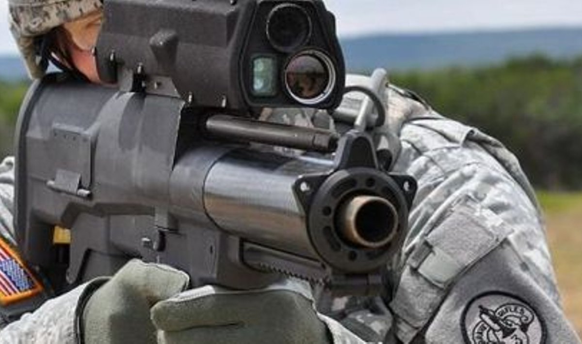 Kõrgtehnoloogiline granaadiheitja XM25. Foto: USA sõjavägi