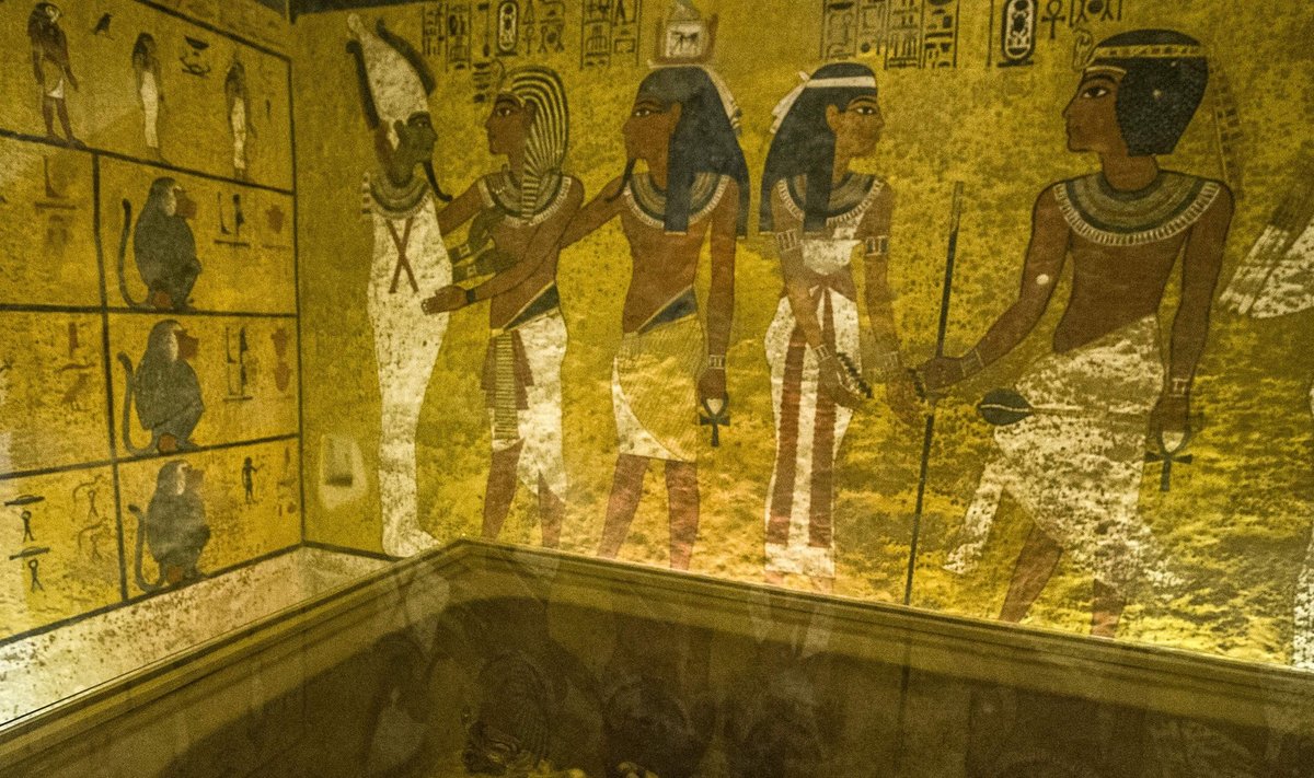 Egiptuse võimud tahavad, et nende hinnangul varastatud vaarao Tutanhamoni kuju tagasi antaks. Pildil on Tutanhamoni sarkofaag Egiptuses Kuningate orus.
