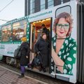 ФОТО | В Таллинне начал ходить трамвай по имени "Яна Тоом"