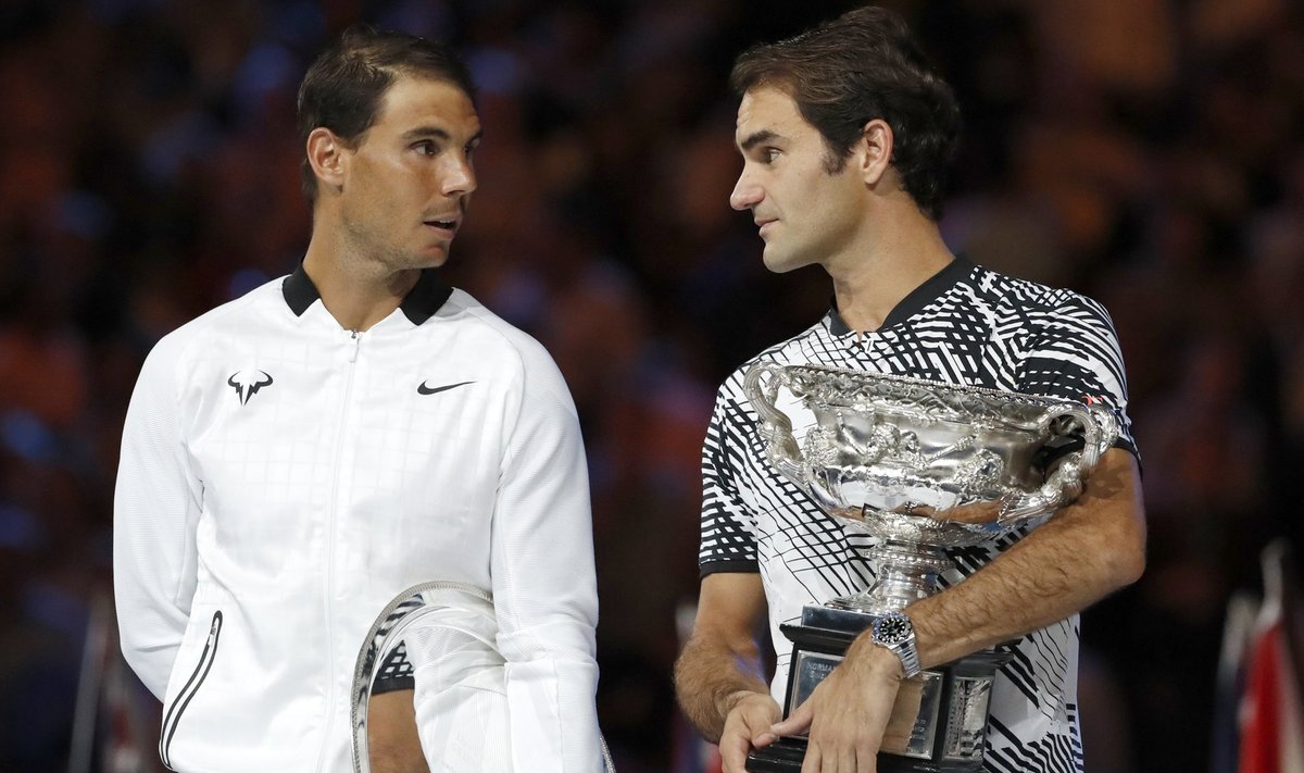 Rafael Nadal ja Roger Federer