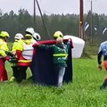 VIDEO | Martin Järveoja viidi pärast avariid kanderaamil helikopteriga haiglasse