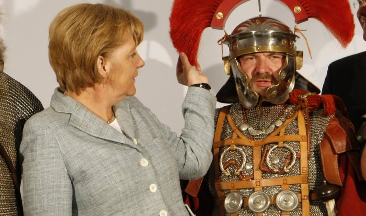 Merkel Rooma leegionäriga