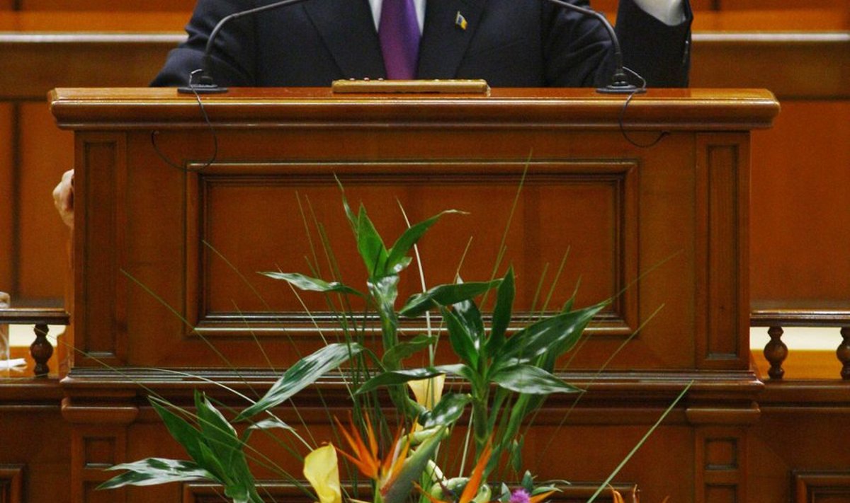 Rumeenia uus peaminister Emil Boc.