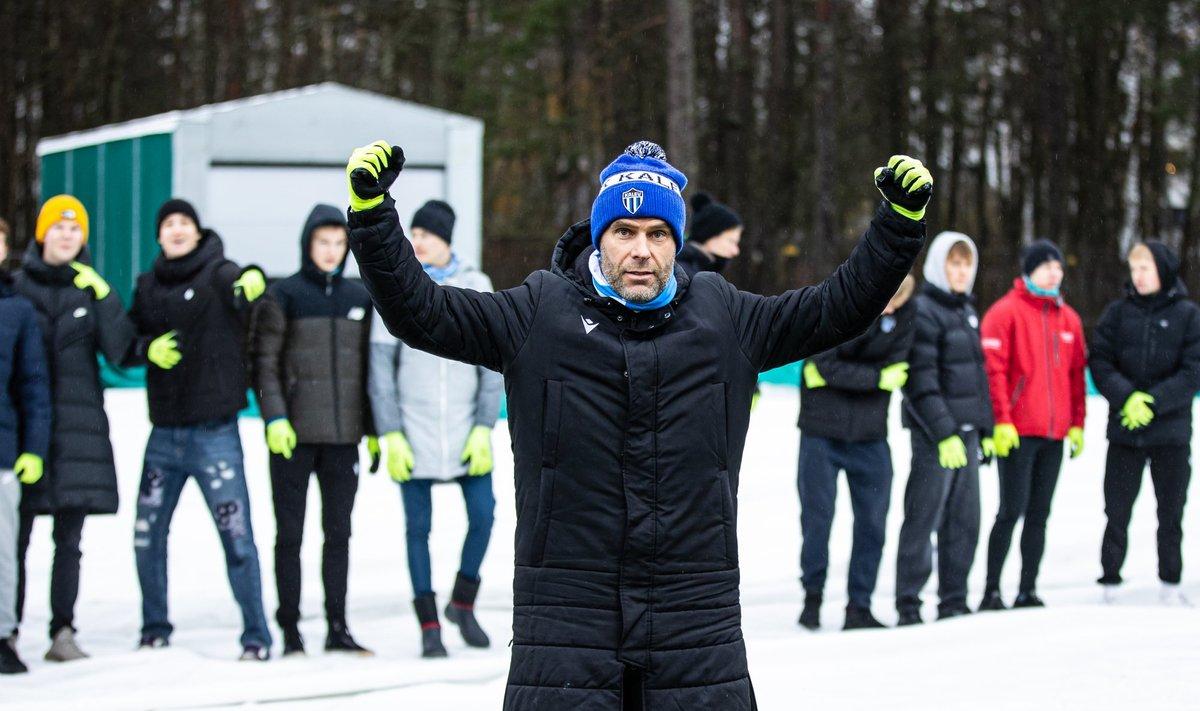 Joel Lindpere on Tallinna Kalevi tulevikust rääkides positiivselt meelestatud ja lootusrikas.