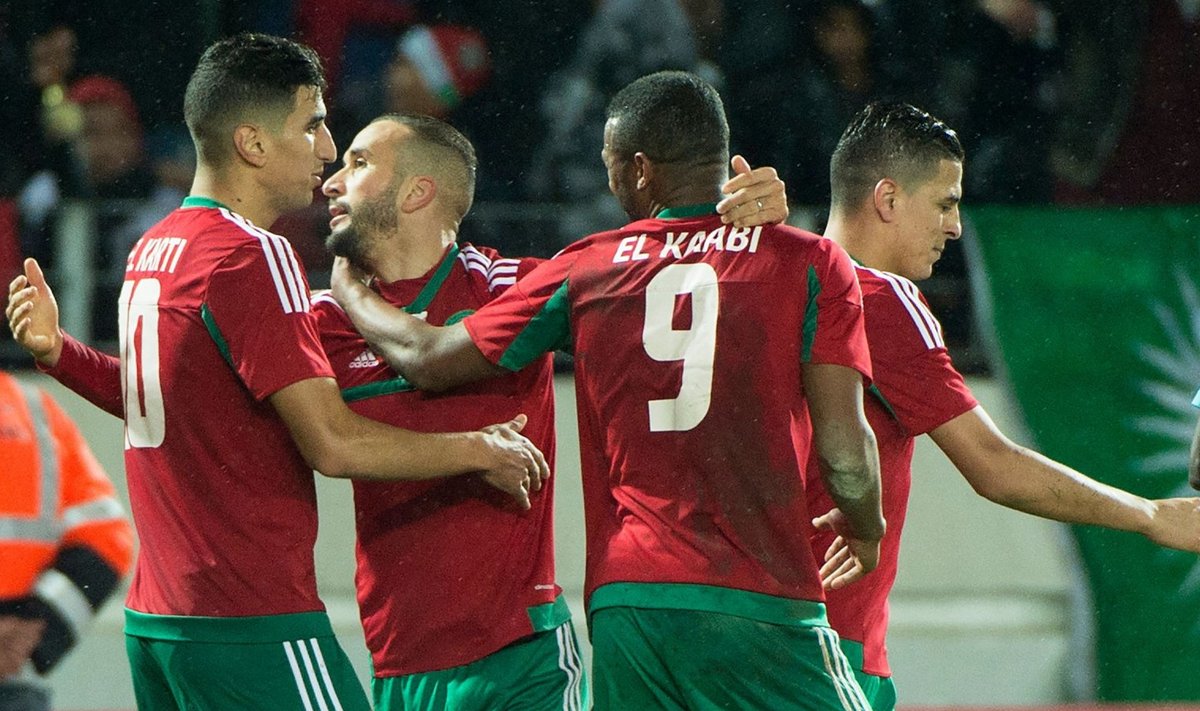 Maroko jalgpallurid