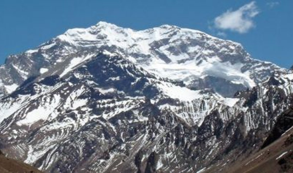 Ameerika kõrgeim mägi Aconcagua. Foto: Mariordo Mario Roberto Duran Ortiz, Wikimedia Commons