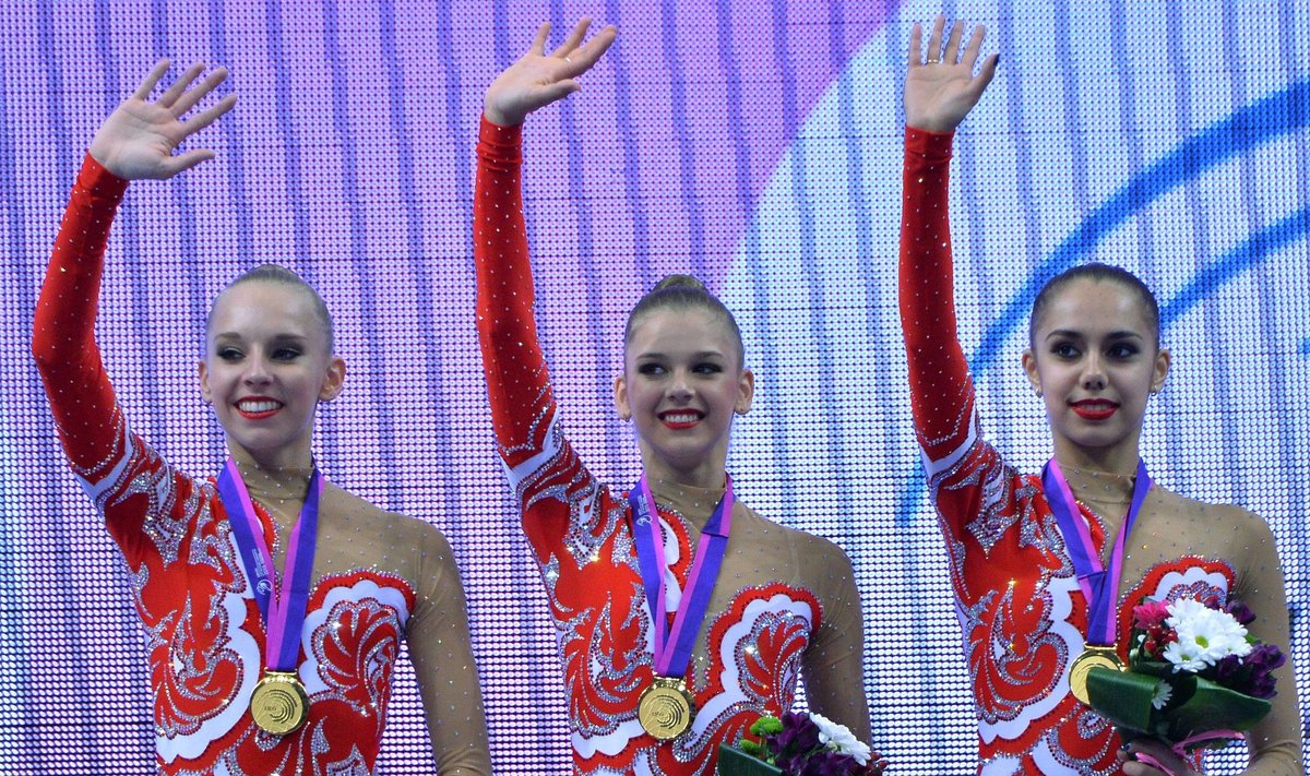 Jana Kudryavtseva, Aleksandra Soldatova ja Margarita Mamun