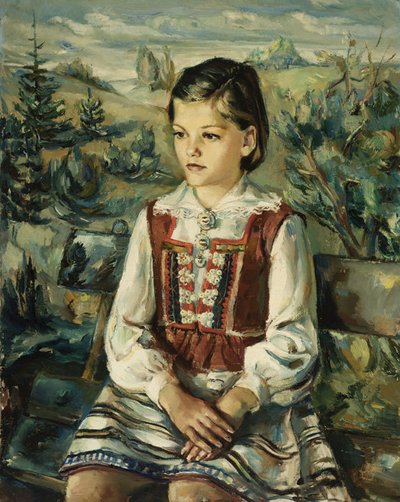 Kaarel Liimand. "Tütarlapse portree"