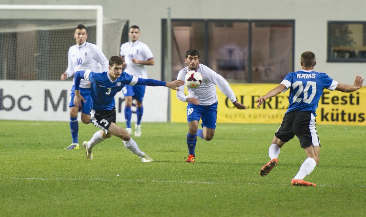 Eesti vs Aserbaidžaan jalgpall