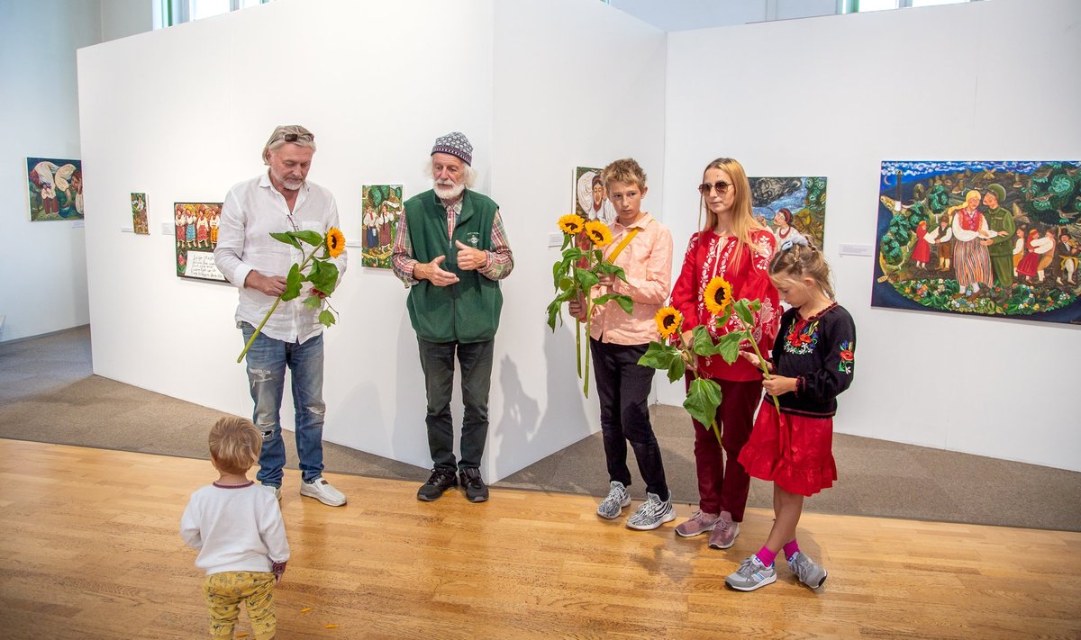 Vadõm Ištšenko näituse avamine Pärnu Uue Kunsti muuseumis