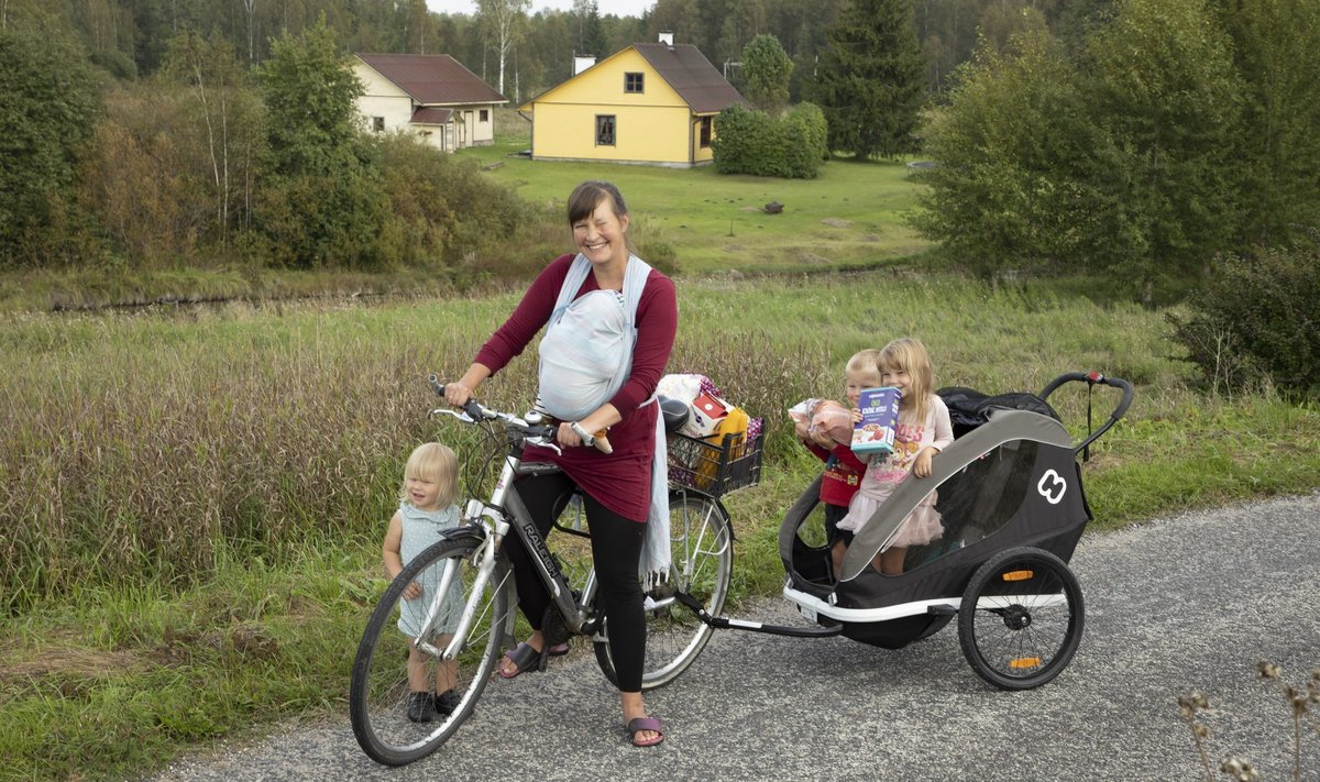 Mari-Vivian Ellam ja tema lapsed