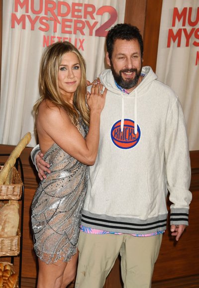 Jennifer Aniston ja Adam Sandler