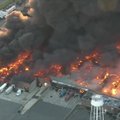 VIDEO: USA New Jersey osariigi laohoones möllas suurpõleng