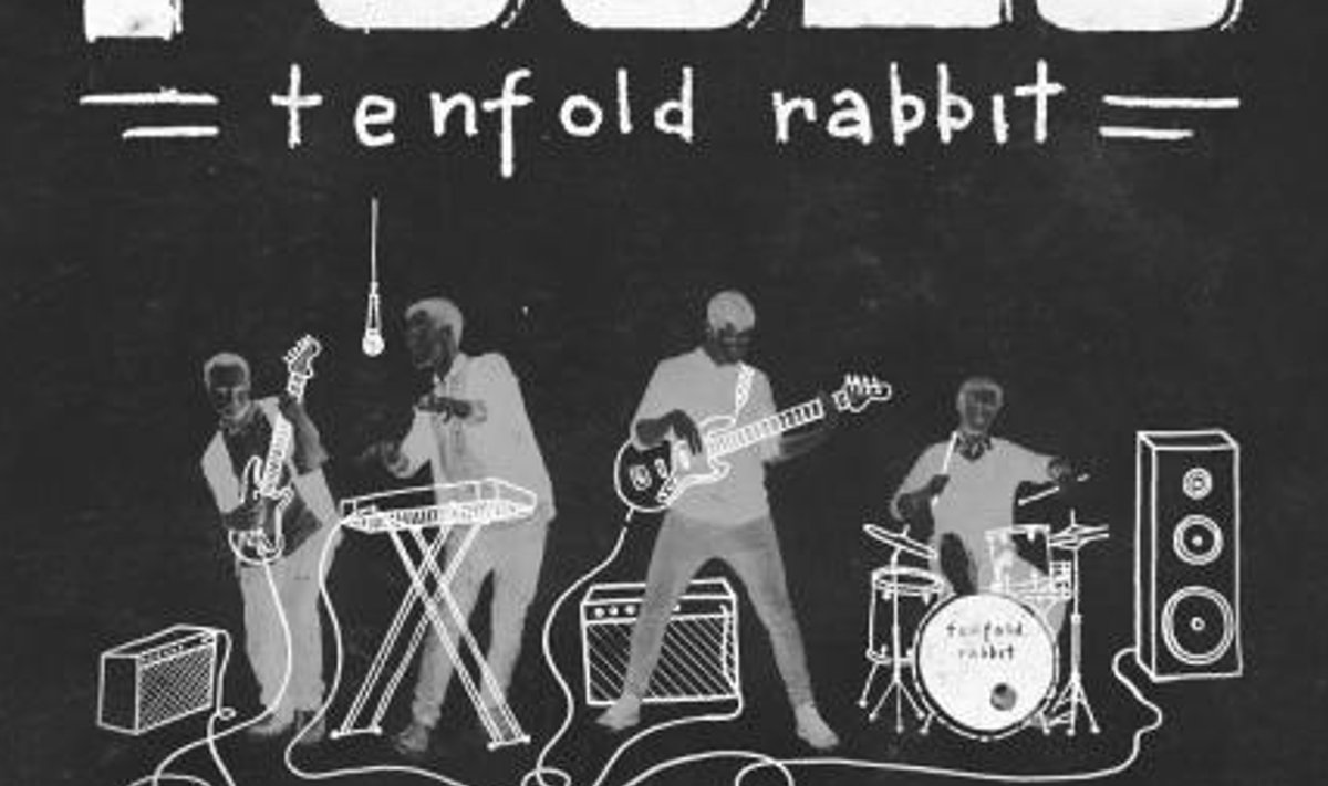 TENFOLD RABBIT 2014 SÜGISEL: Järjekorras kolmas kitarrist Matteus Elbrecht, frontman Andres Kõpper, bassist Meelik Saamel, trummar Oliver Rõõmus