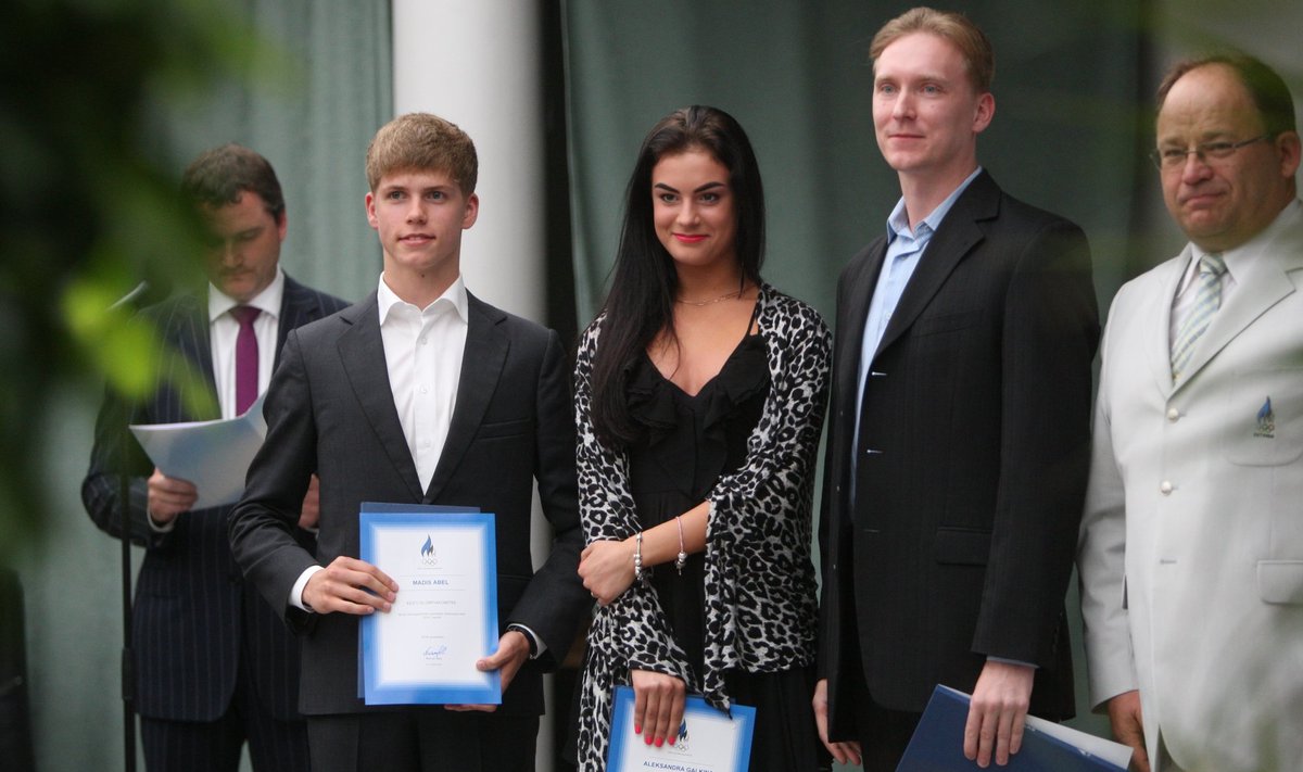 Eesti Olümpiakomitee 2013. aasta tiitlivõistlustel edukalt esinenud sportlaste vastuvõtt