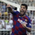 Suur hoop Barcelonale: Luis Suarez läheb homme põlveoperatsioonile