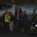 ФОТО DELFI: Президент Ильвес ночью вернулся из Норвегии, чтобы встретиться с Обамой
