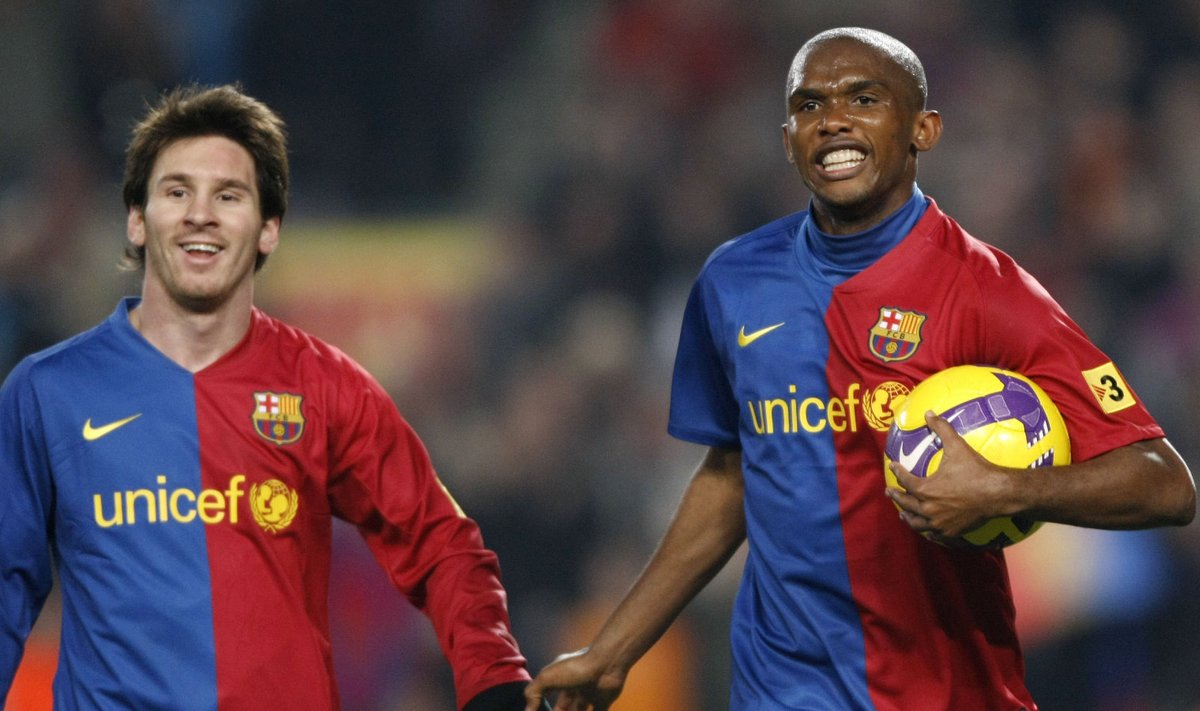 Lionel Messi ja Samuel Eto'o