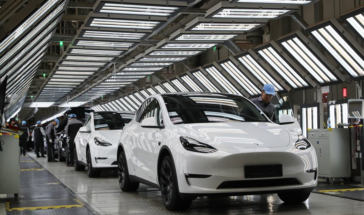 Tesla tehas Shanghais avati 2019. aastal.