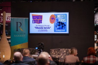Margus Punab esitles oma raamatut "Meeste Tervis"
